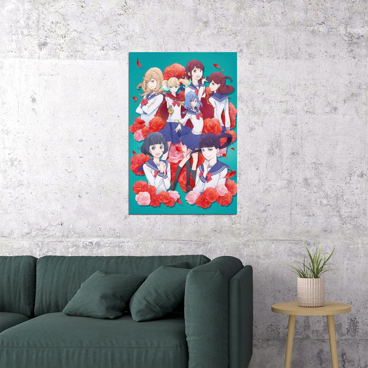 Kageki Shoujo Anime Poster Ensemble Cast Print Japanese Manga Wall Art