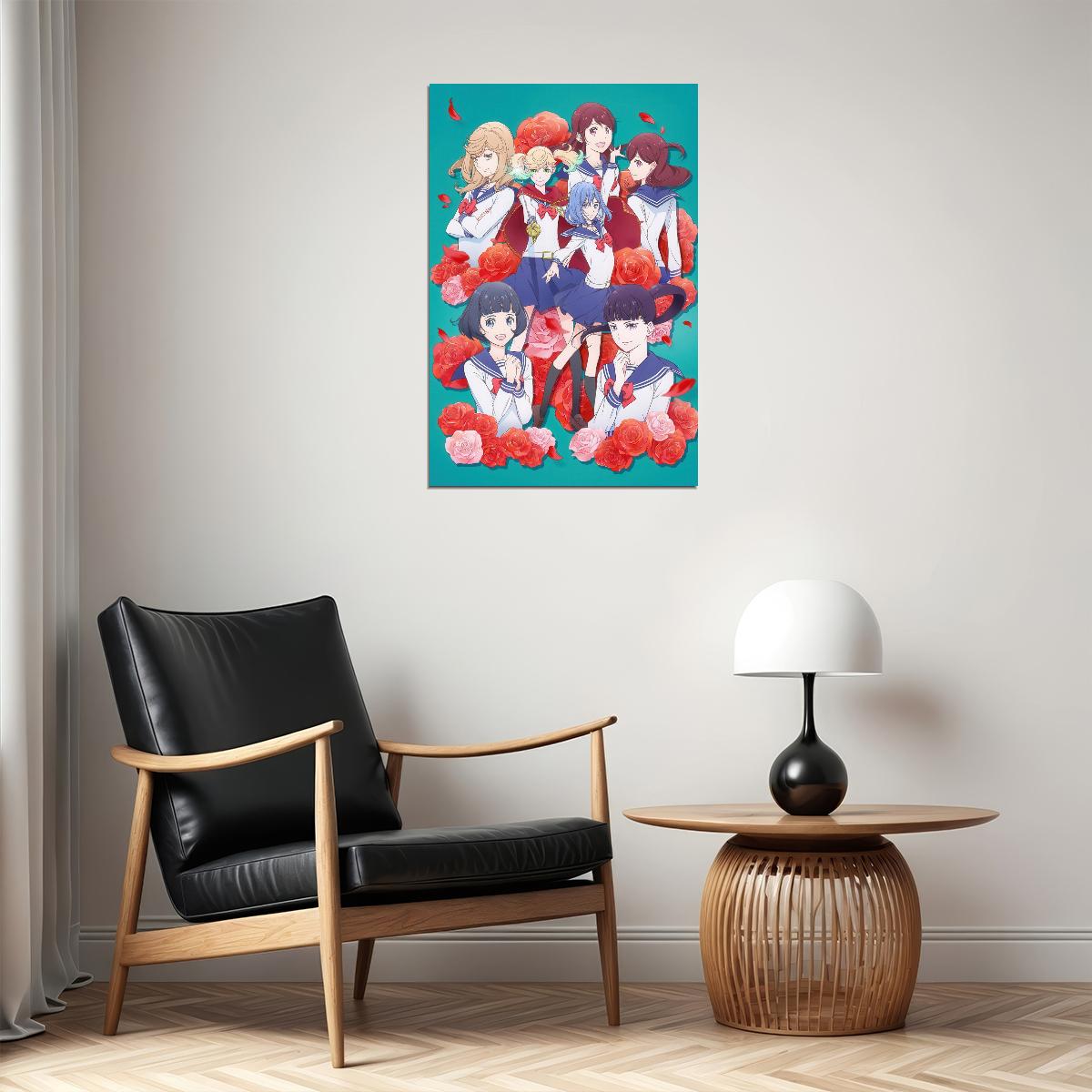 Kageki Shoujo Anime Poster Ensemble Cast Print Japanese Manga Wall Art