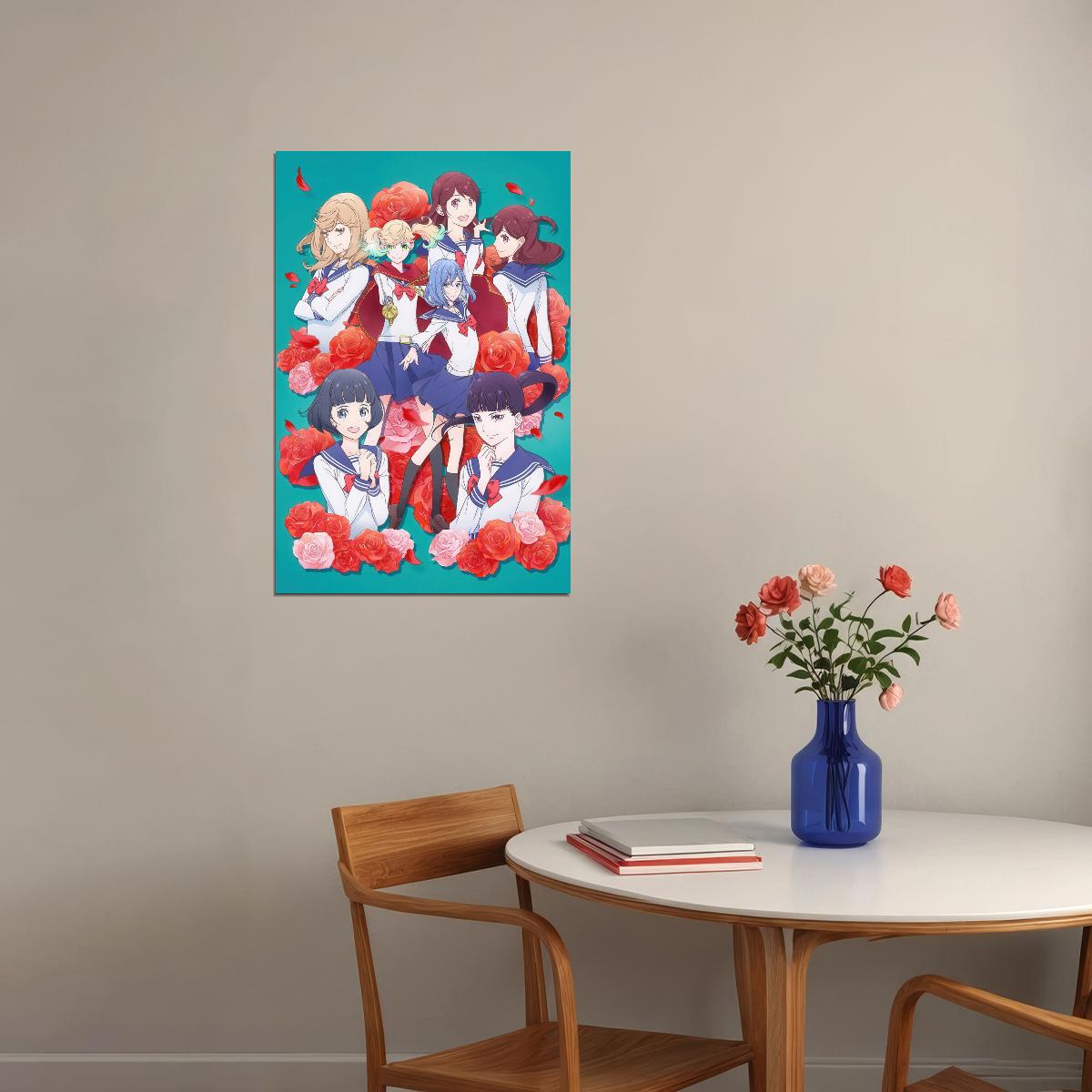 Kageki Shoujo Anime Poster Ensemble Cast Print Japanese Manga Wall Art