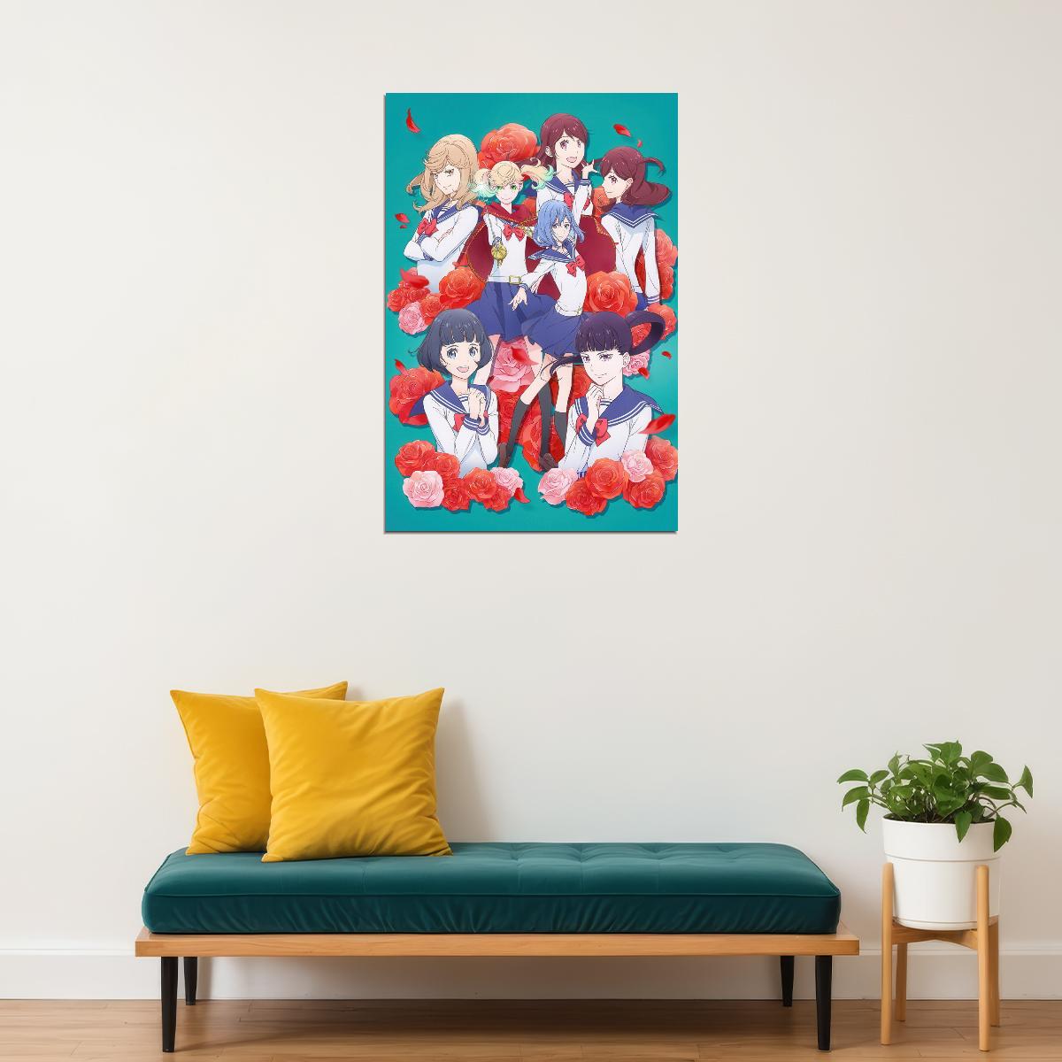 Kageki Shoujo Anime Poster Ensemble Cast Print Japanese Manga Wall Art