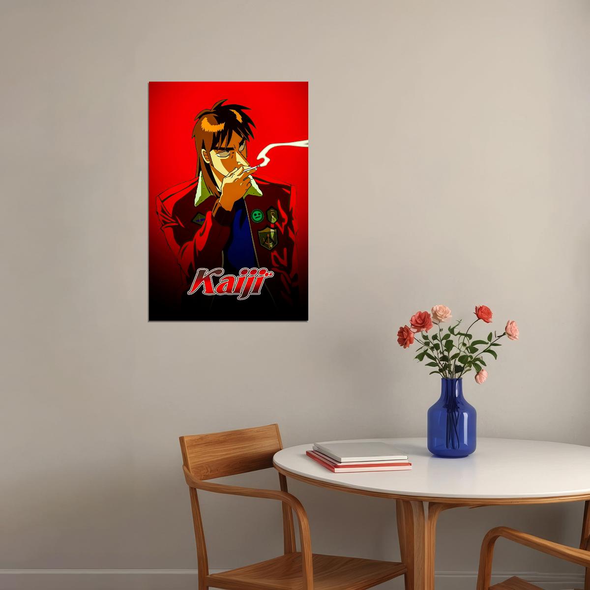 Kaiji Anime Poster Intense Gambling Print Japanese Manga Wall Art