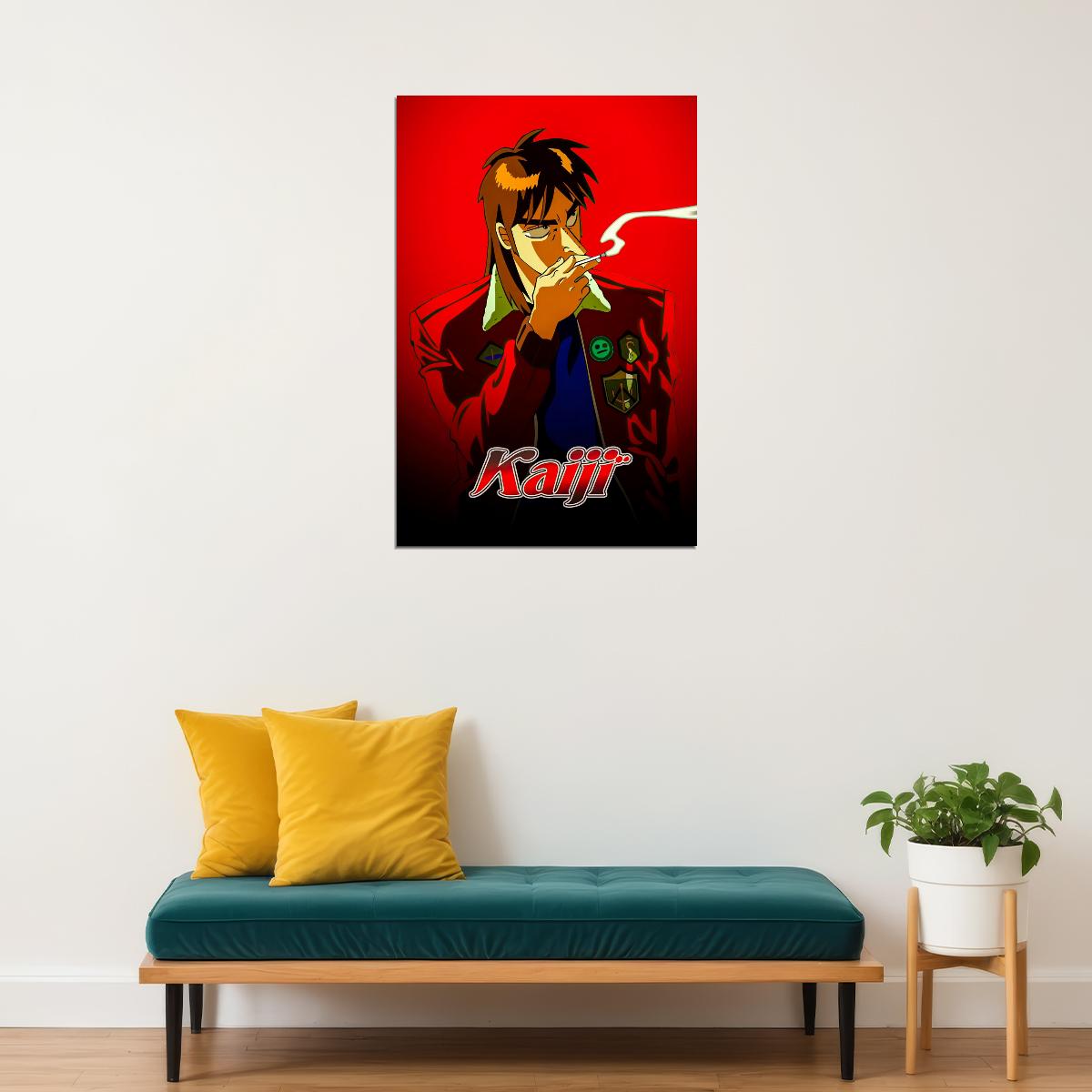 Kaiji Anime Poster Intense Gambling Print Japanese Manga Wall Art