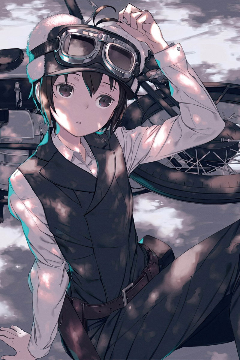 Kino's Journey Anime Poster Kino no Tabi Print Japanese Manga Wall Art