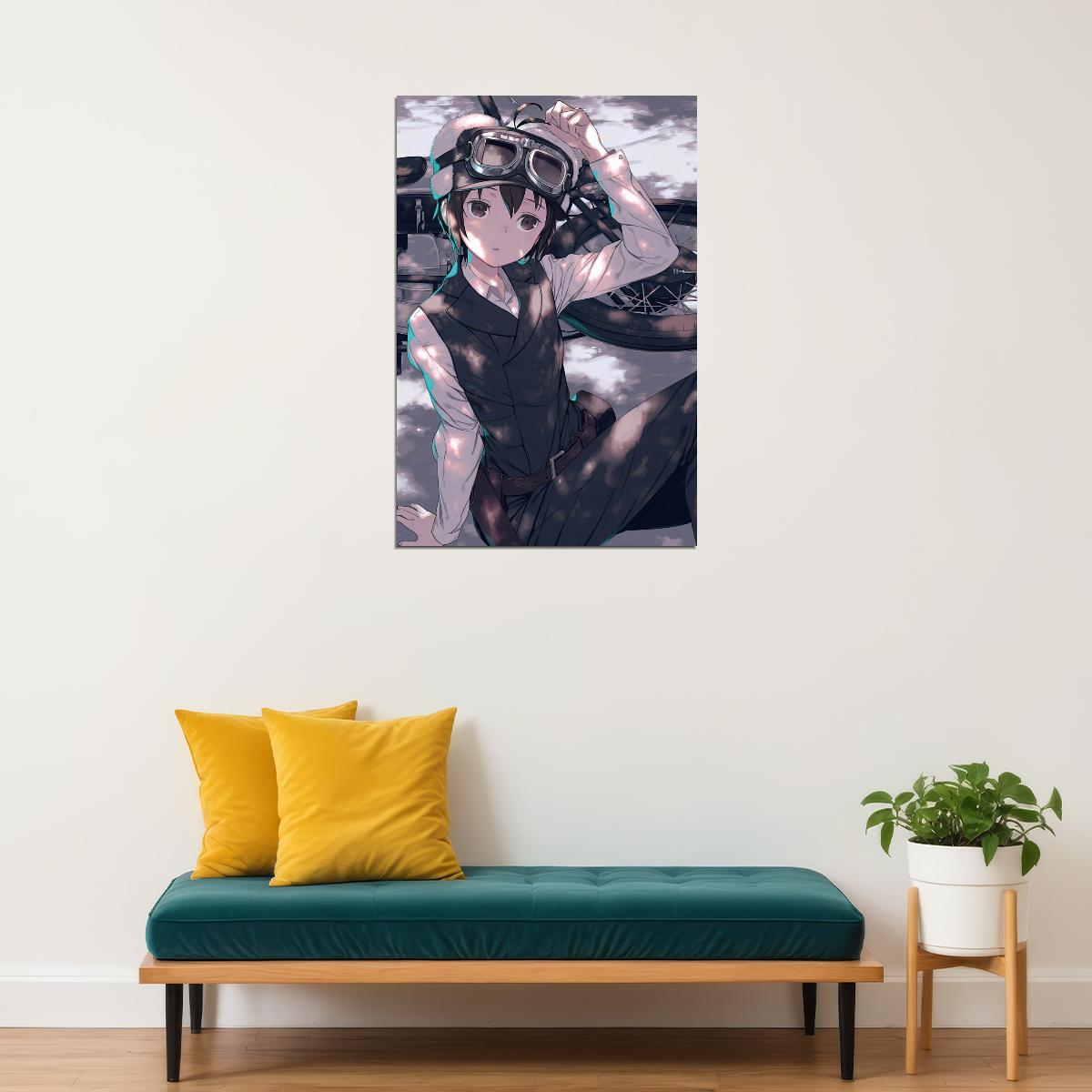 Kino's Journey Anime Poster Kino no Tabi Print Japanese Manga Wall Art