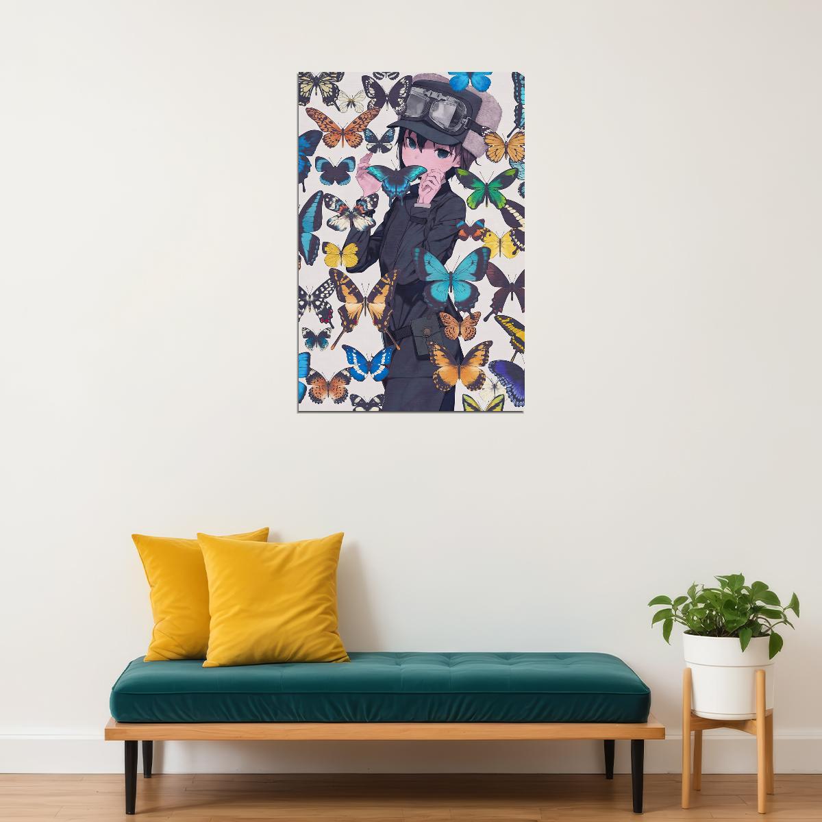 Kino's Journey Anime Poster Kino no Tabi Print Japanese Manga Wall Art