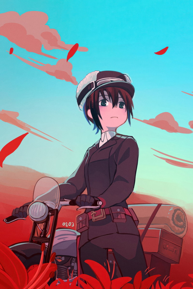 Kino's Journey Anime Poster Kino no Tabi Print Japanese Manga Wall Art