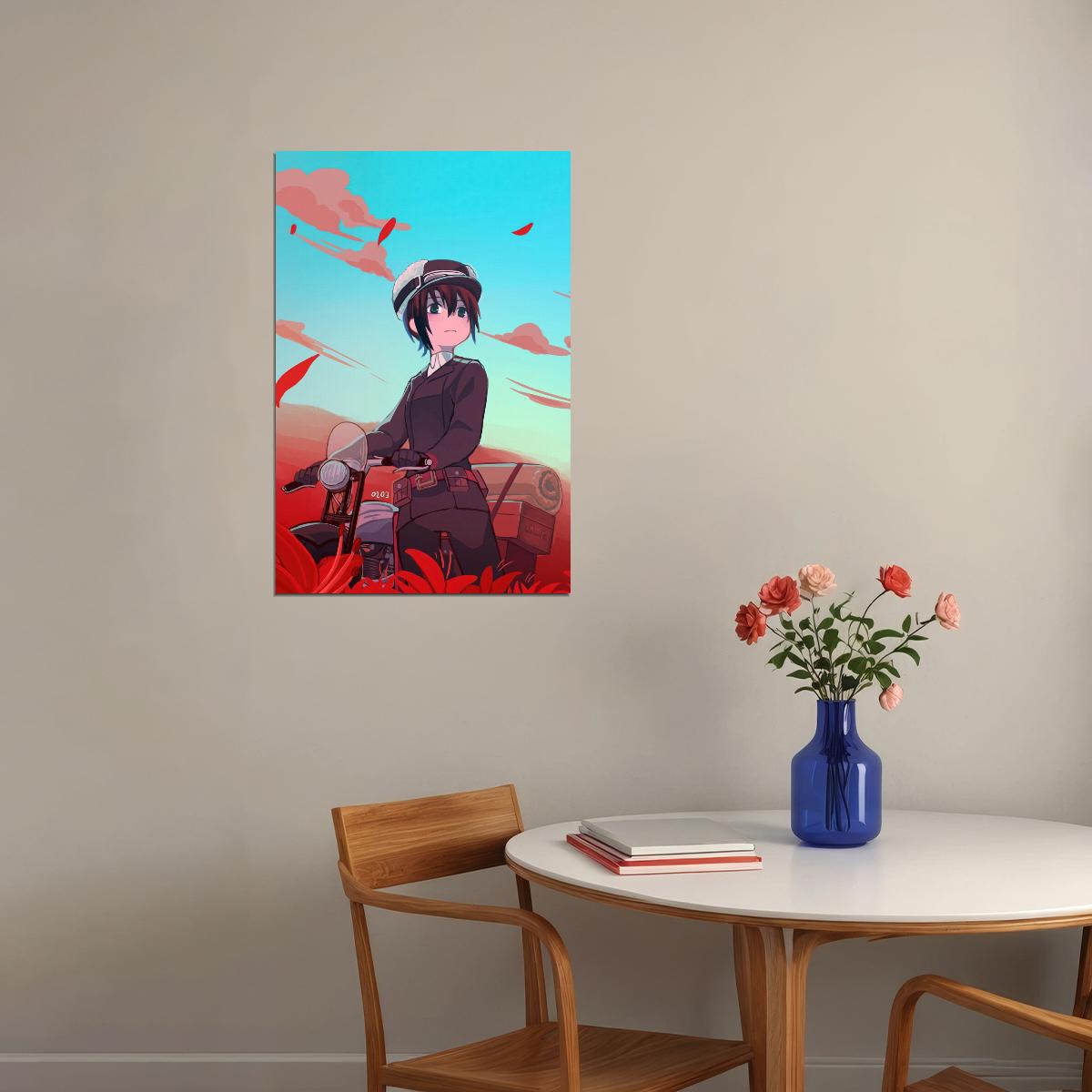 Kino's Journey Anime Poster Kino no Tabi Print Japanese Manga Wall Art