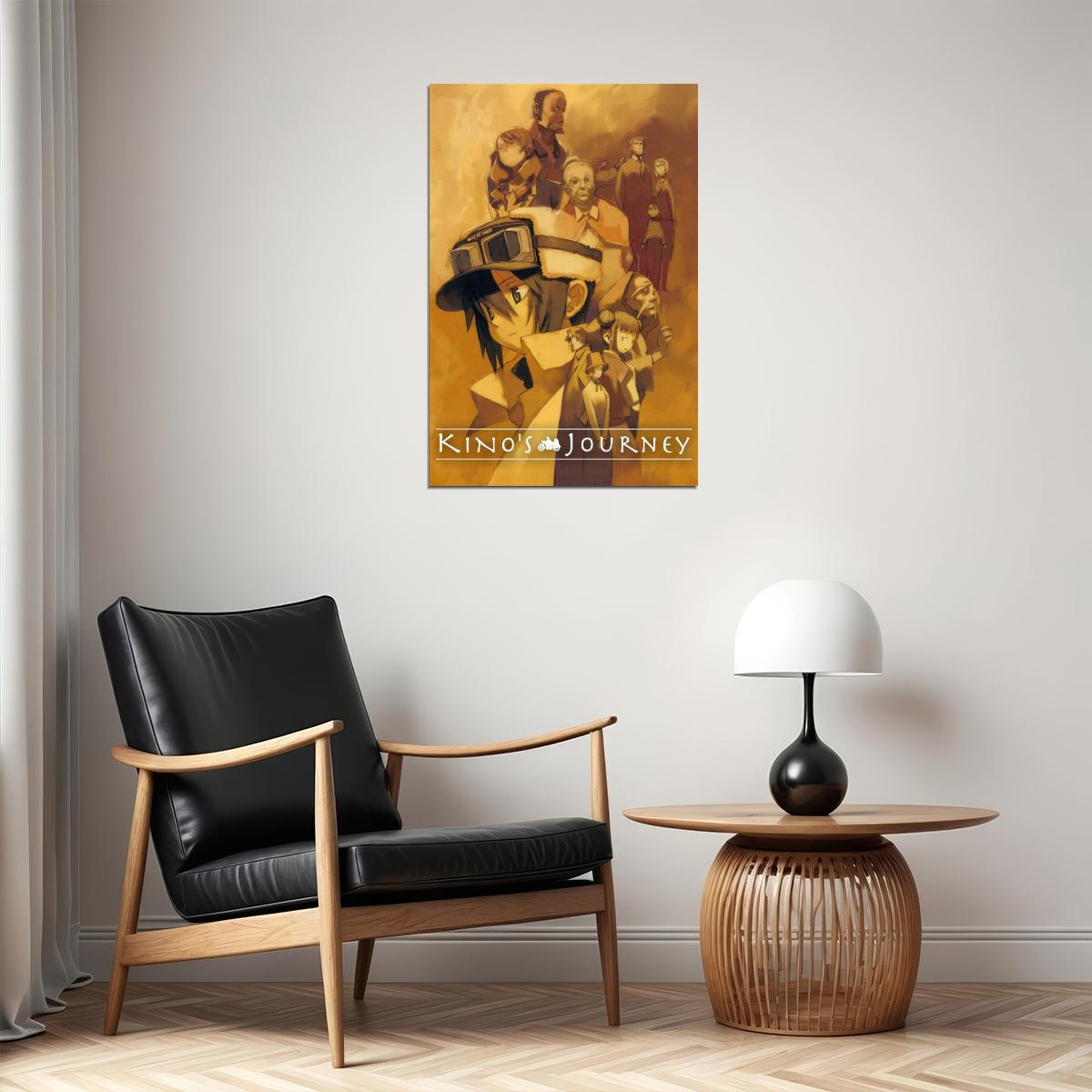 Kino's Journey Anime Poster Kino no Tabi Print Japanese Manga Wall Art