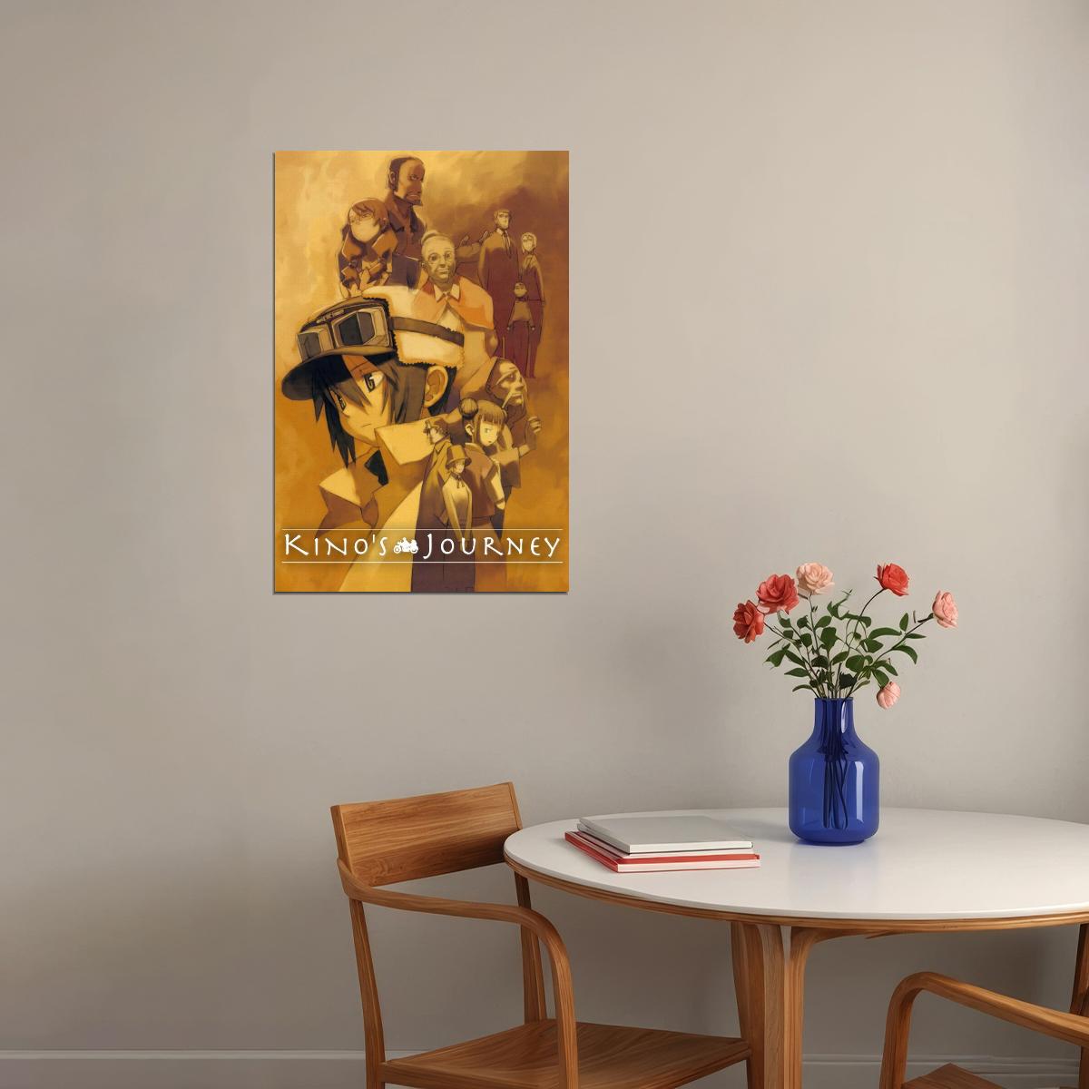Kino's Journey Anime Poster Kino no Tabi Print Japanese Manga Wall Art