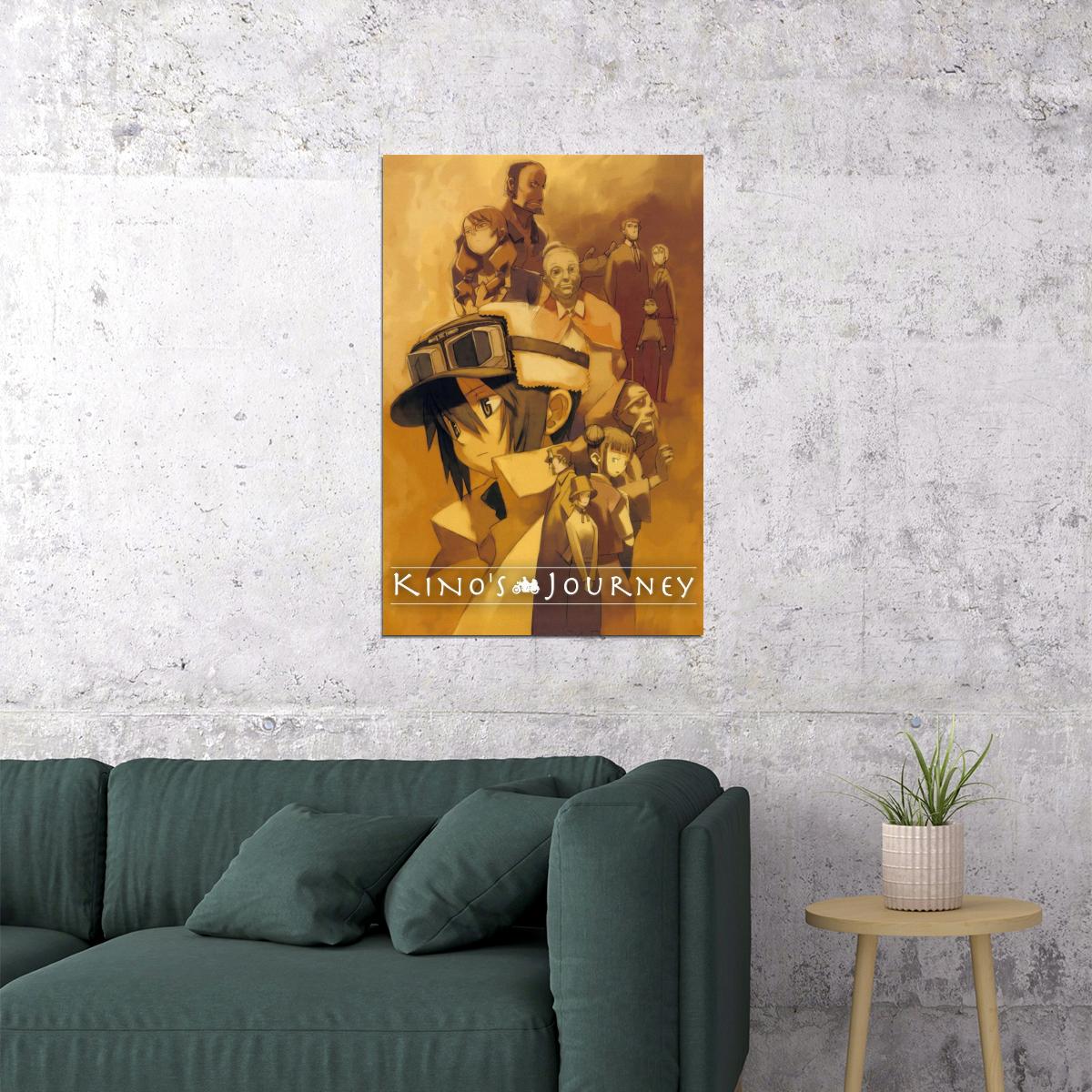 Kino's Journey Anime Poster Kino no Tabi Print Japanese Manga Wall Art