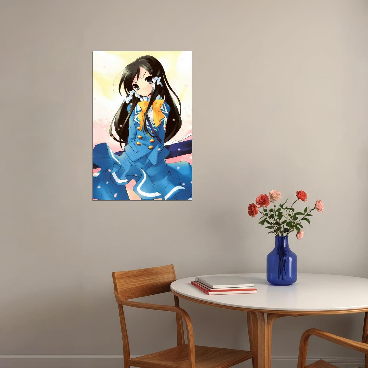 Kujibiki Unbalance Anime Poster Comedy School Print Japanese Manga Wall Art