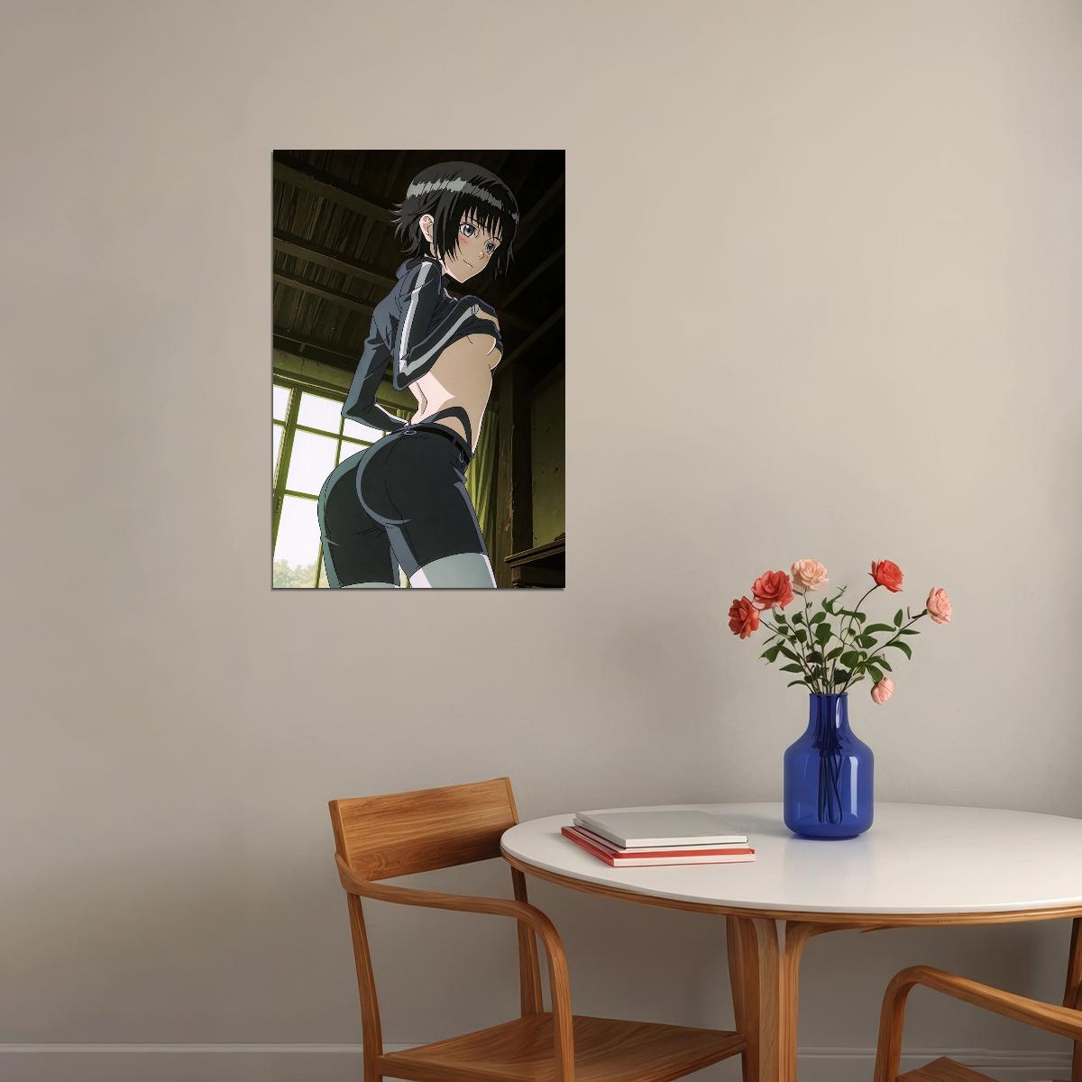 Mardock Scramble Anime Poster Sexy Rune Balot Print Japanese Manga Wall Art