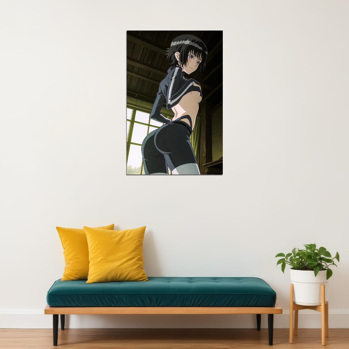 Mardock Scramble Anime Poster Sexy Rune Balot Print Japanese Manga Wall Art