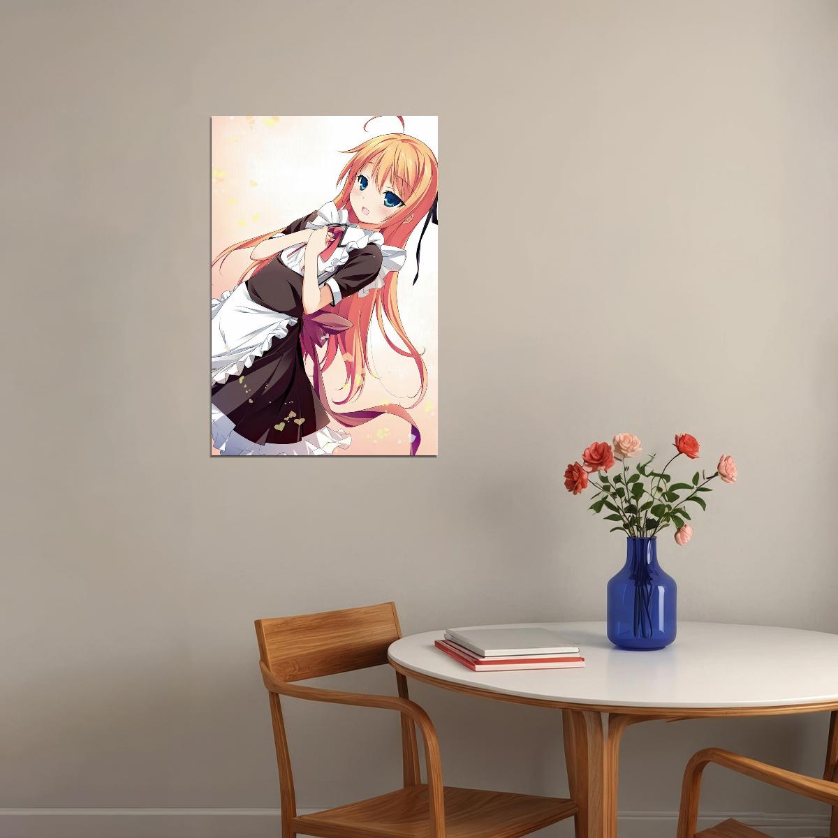 Mayo Chiki Anime Poster Konoe Subaru Print Japanese Manga Wall Art Cute Maid Artwork
