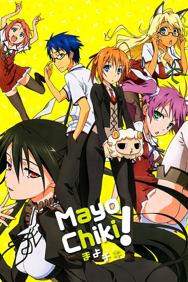 Mayo Chiki Anime Poster Comedy School Print Japanese Manga Wall Art