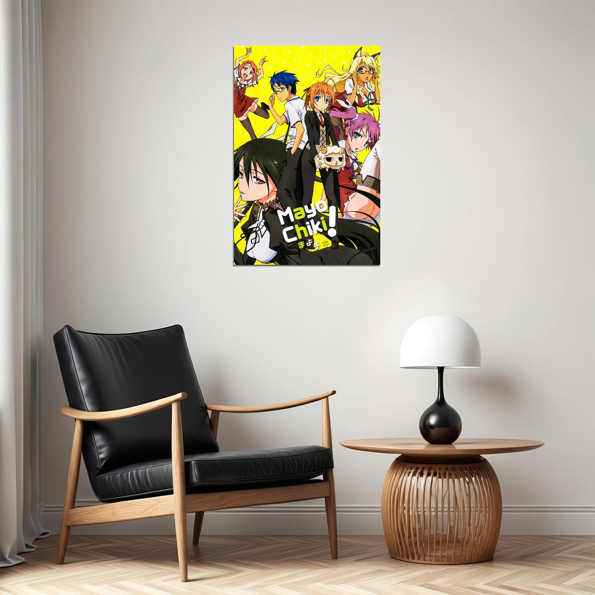 Mayo Chiki Anime Poster Comedy School Print Japanese Manga Wall Art