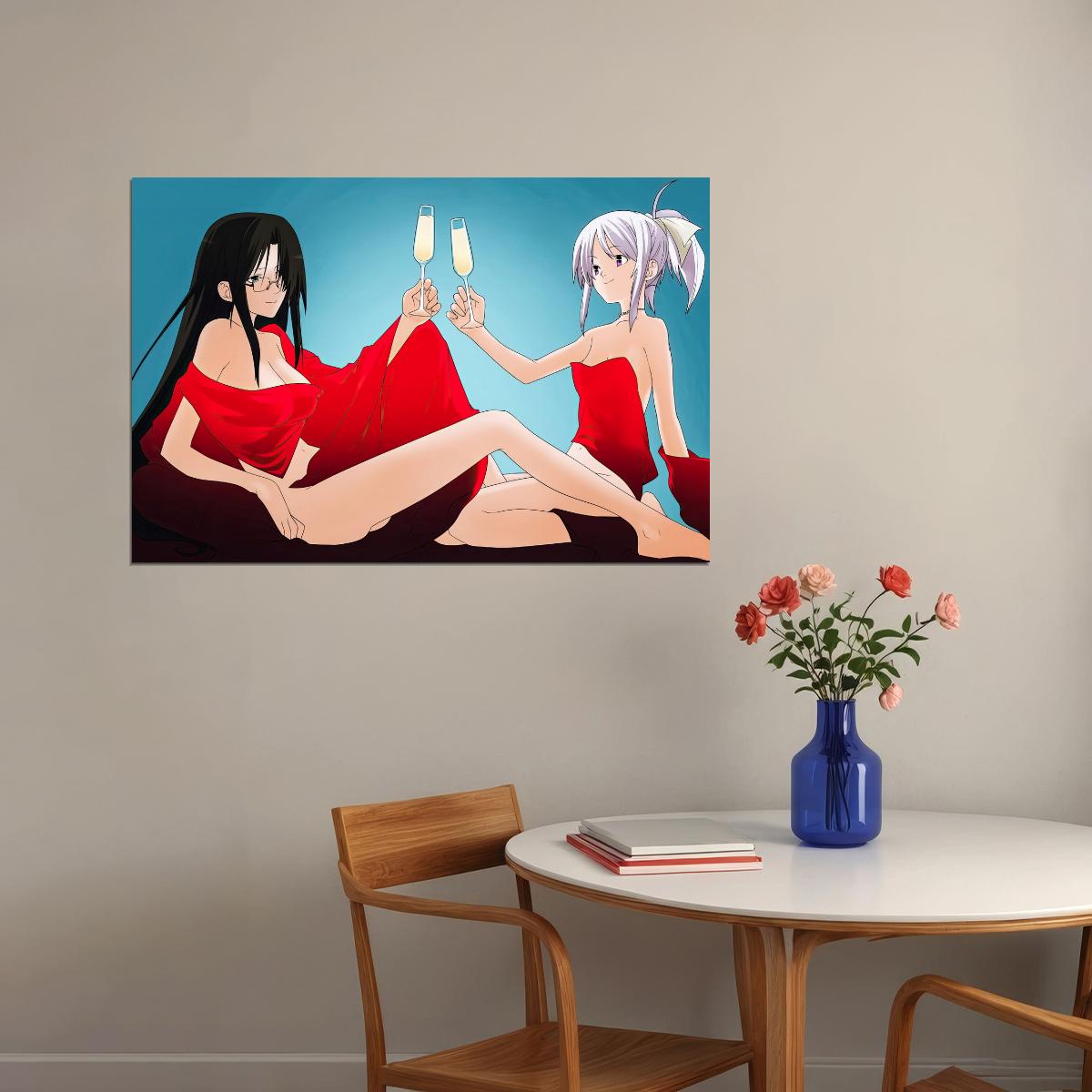 Mnemosyne Anime Poster Mnemosyne no Musume-tachi Print Japanese Manga Wall Art