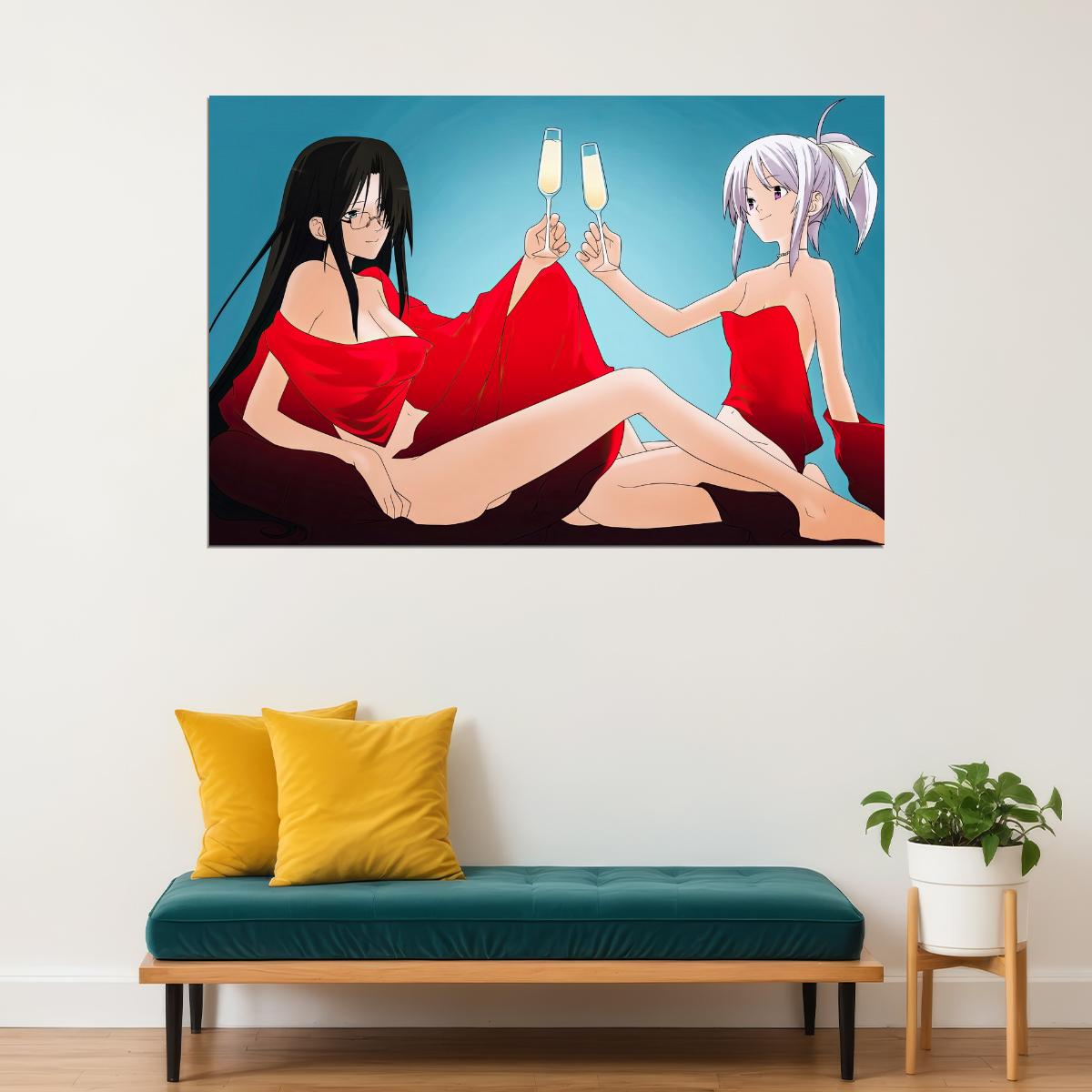Mnemosyne Anime Poster Mnemosyne no Musume-tachi Print Japanese Manga Wall Art