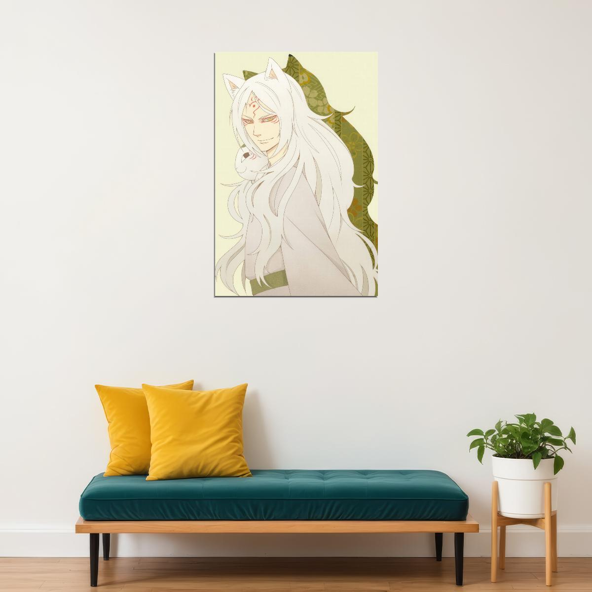 Natsume's Book of Friends Anime Poster Natsume Yuujinchou Print Japanese Manga Wall Art Madara Nyanko-sensei Artwork