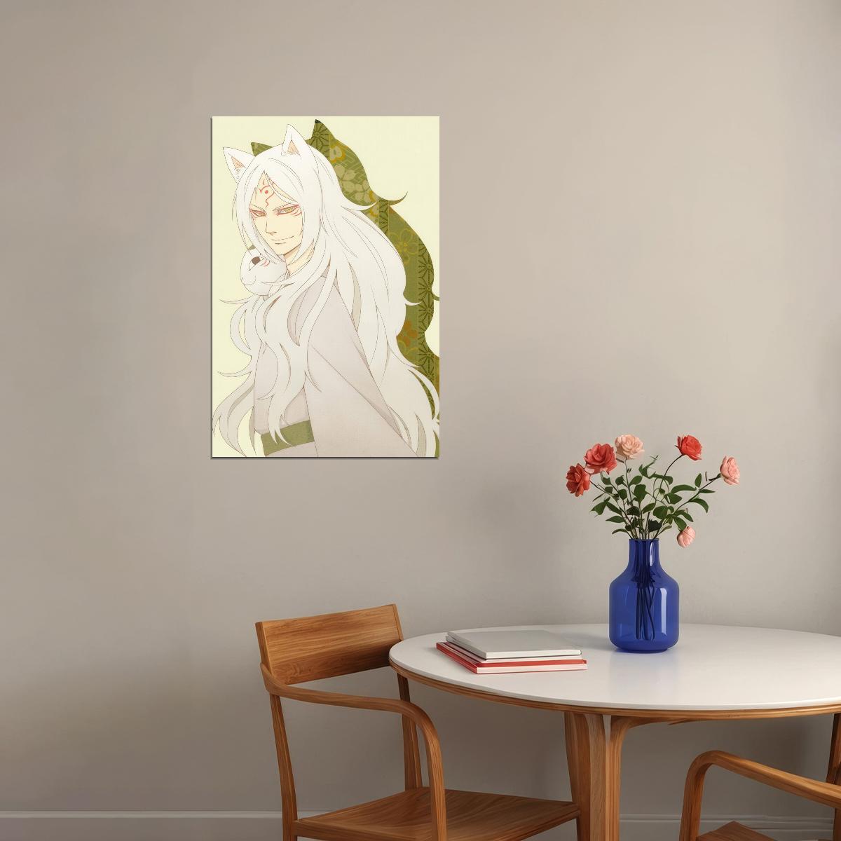 Natsume's Book of Friends Anime Poster Natsume Yuujinchou Print Japanese Manga Wall Art Madara Nyanko-sensei Artwork