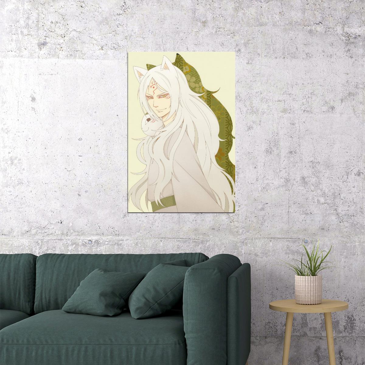 Natsume's Book of Friends Anime Poster Natsume Yuujinchou Print Japanese Manga Wall Art Madara Nyanko-sensei Artwork