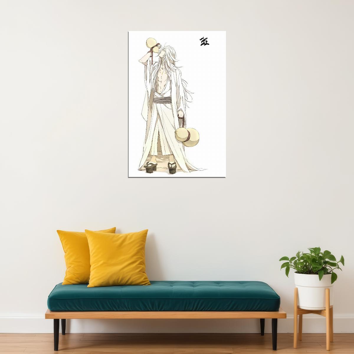 Natsume's Book of Friends Anime Poster Natsume Yuujinchou Print Japanese Manga Wall Art Madara Human Form Artwork