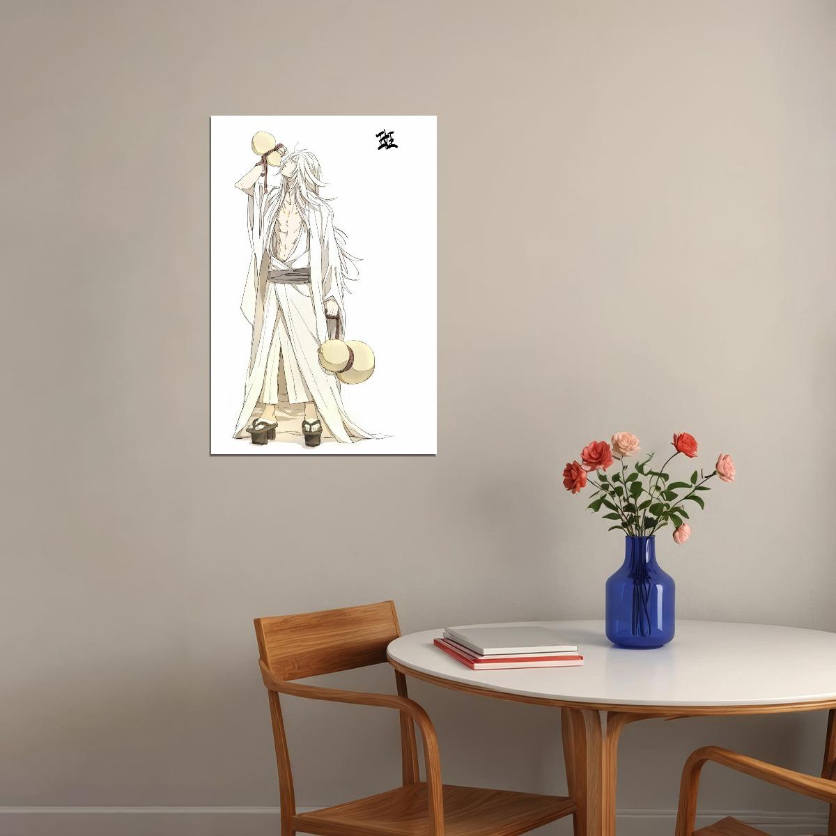Natsume's Book of Friends Anime Poster Natsume Yuujinchou Print Japanese Manga Wall Art Madara Human Form Artwork