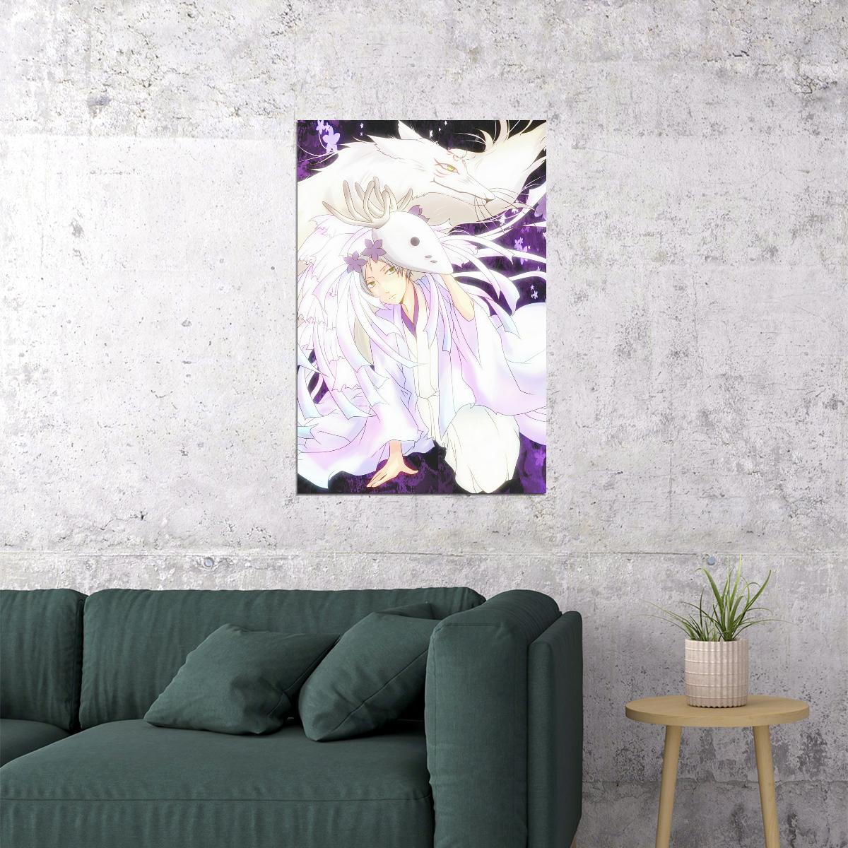 Natsume's Book of Friends Anime Poster Natsume Yuujinchou Print Japanese Manga Wall Art Madara Artwork