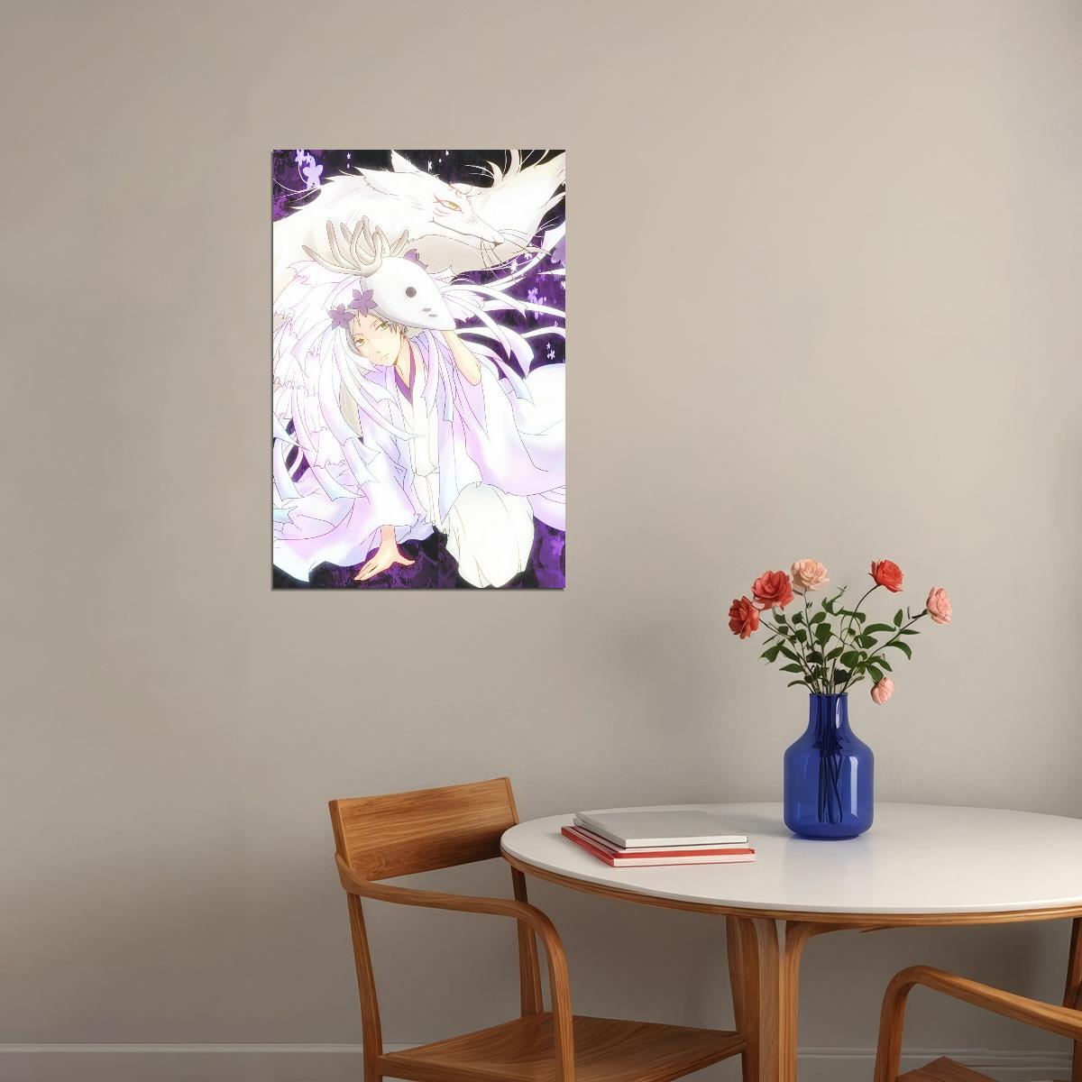 Natsume's Book of Friends Anime Poster Natsume Yuujinchou Print Japanese Manga Wall Art Madara Artwork