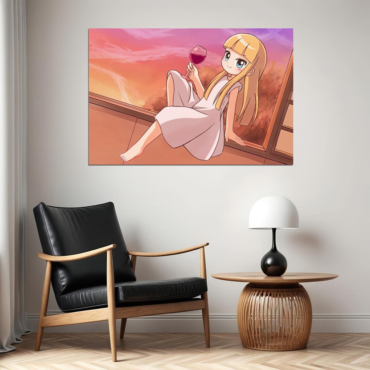 Okko’s Inn Anime Poster Wakaokami wa Shougakusei Print Japanese Manga Wall Art Akino Miyo Artwork