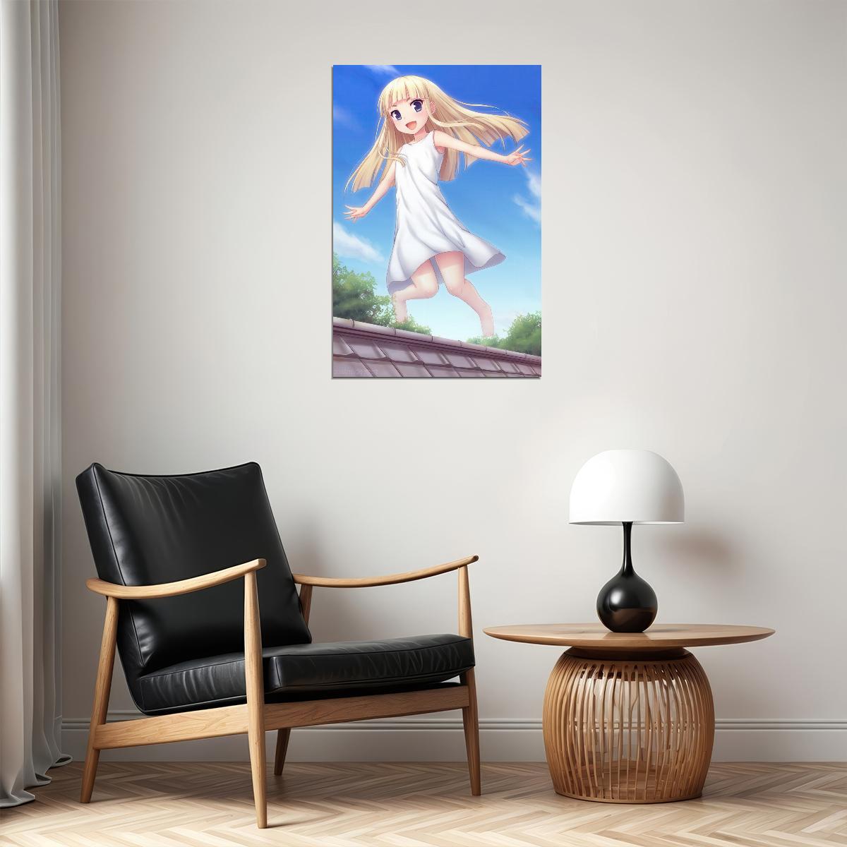Okko’s Inn Anime Poster Wakaokami wa Shougakusei Print Japanese Manga Wall Art Akino Miyo Artwork