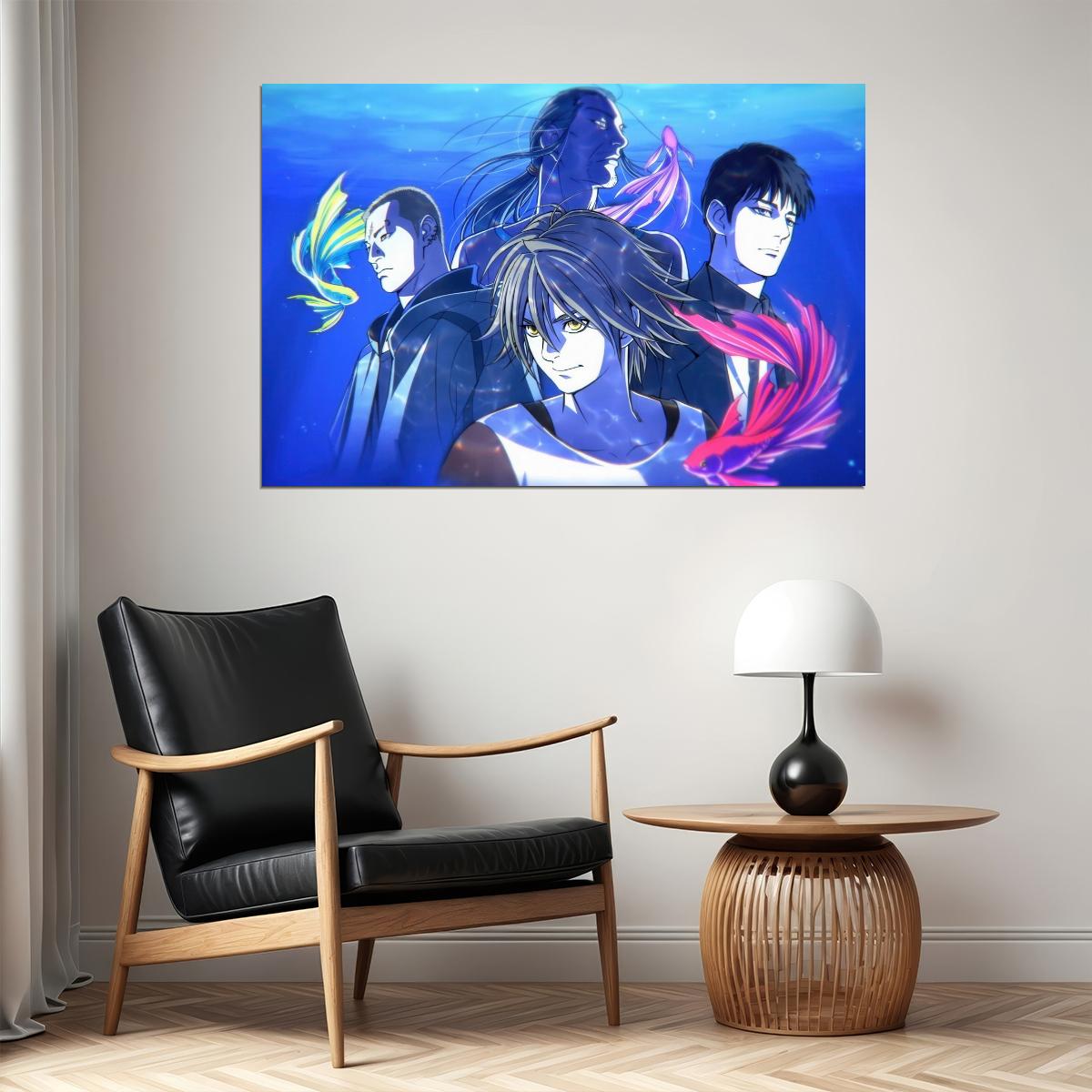Pet Anime Poster Japanese Manga Wall Art Anime Bedroom Decor