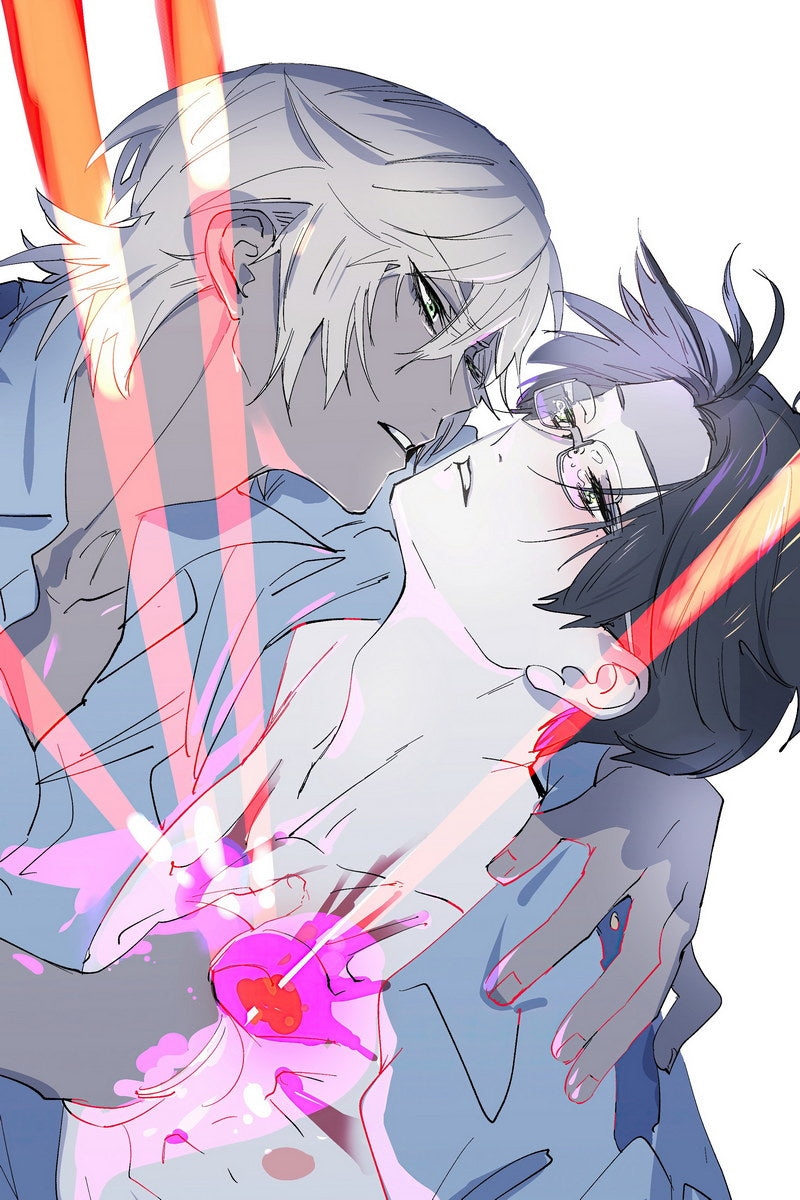 Sarazanmai Anime Poster Reo and Mabu Print Japanese Manga Wall Art Yaoi Aesthetic Artwork
