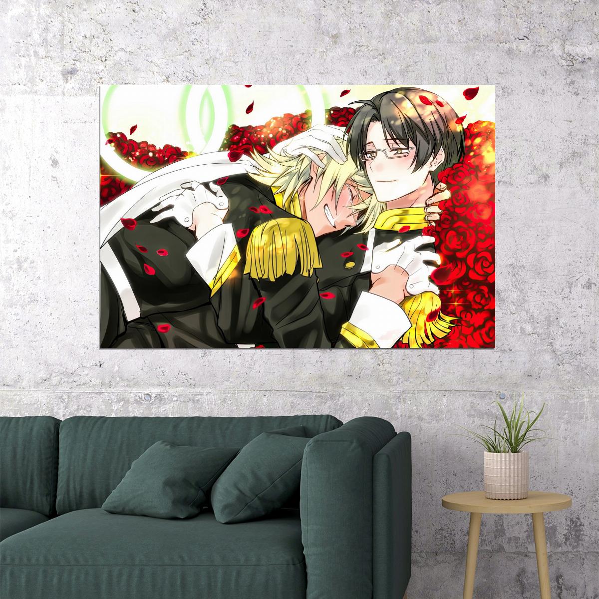 Sarazanmai Anime Poster Print Japanese Manga Wall Art Reo Mabu BL Yaoi Artwork