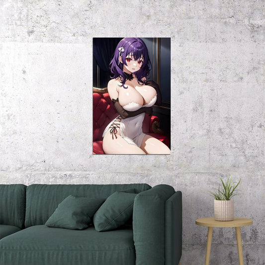 Seikon no Qwaser Anime Poster Yamanobe Tomo Print Japanese Manga Wall Art Ecchi Girl Anime Artwork - xonomax