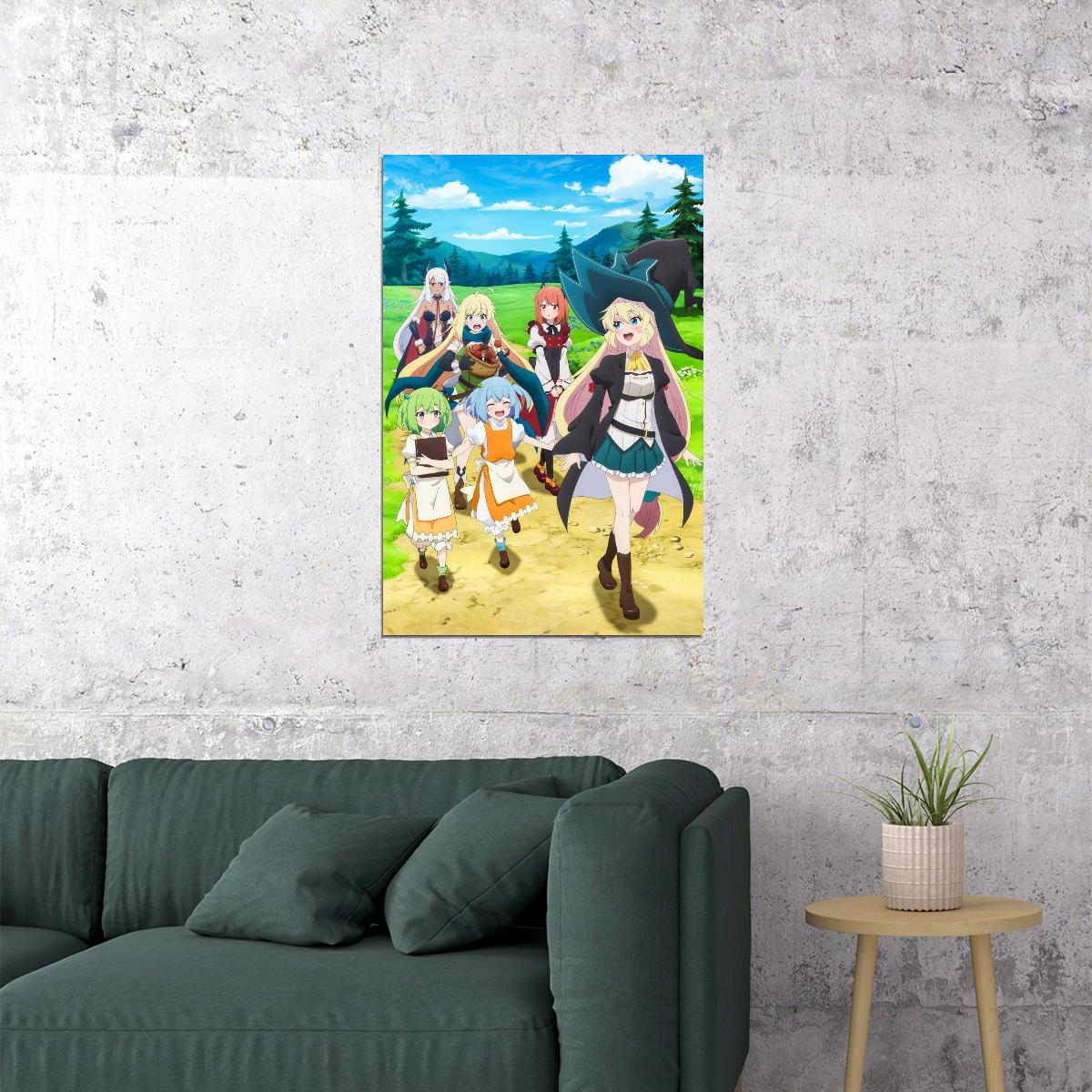 Slime Taoshite 300-nen Anime Poster Japanese Manga Wall Art