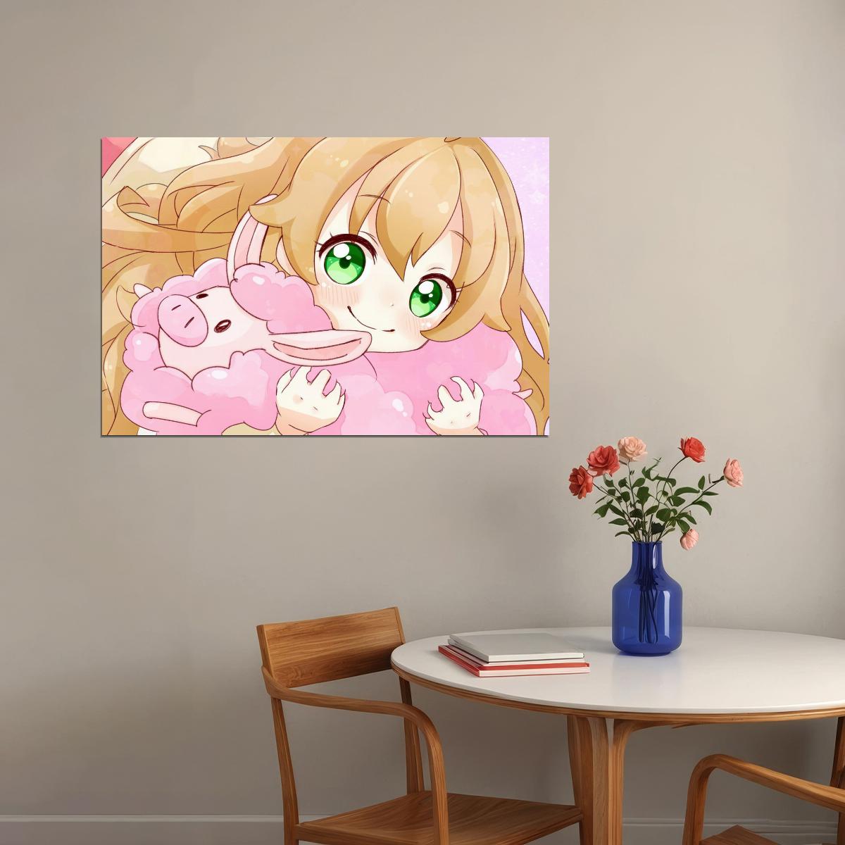 Sweetness and Lightning Anime Poster Japanese Manga Wall Art