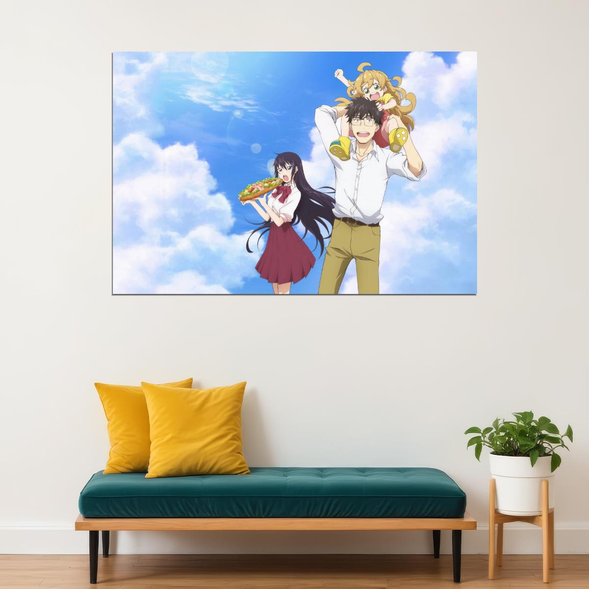 Amaama to Inazuma Anime Poster Japanese Manga Wall Art