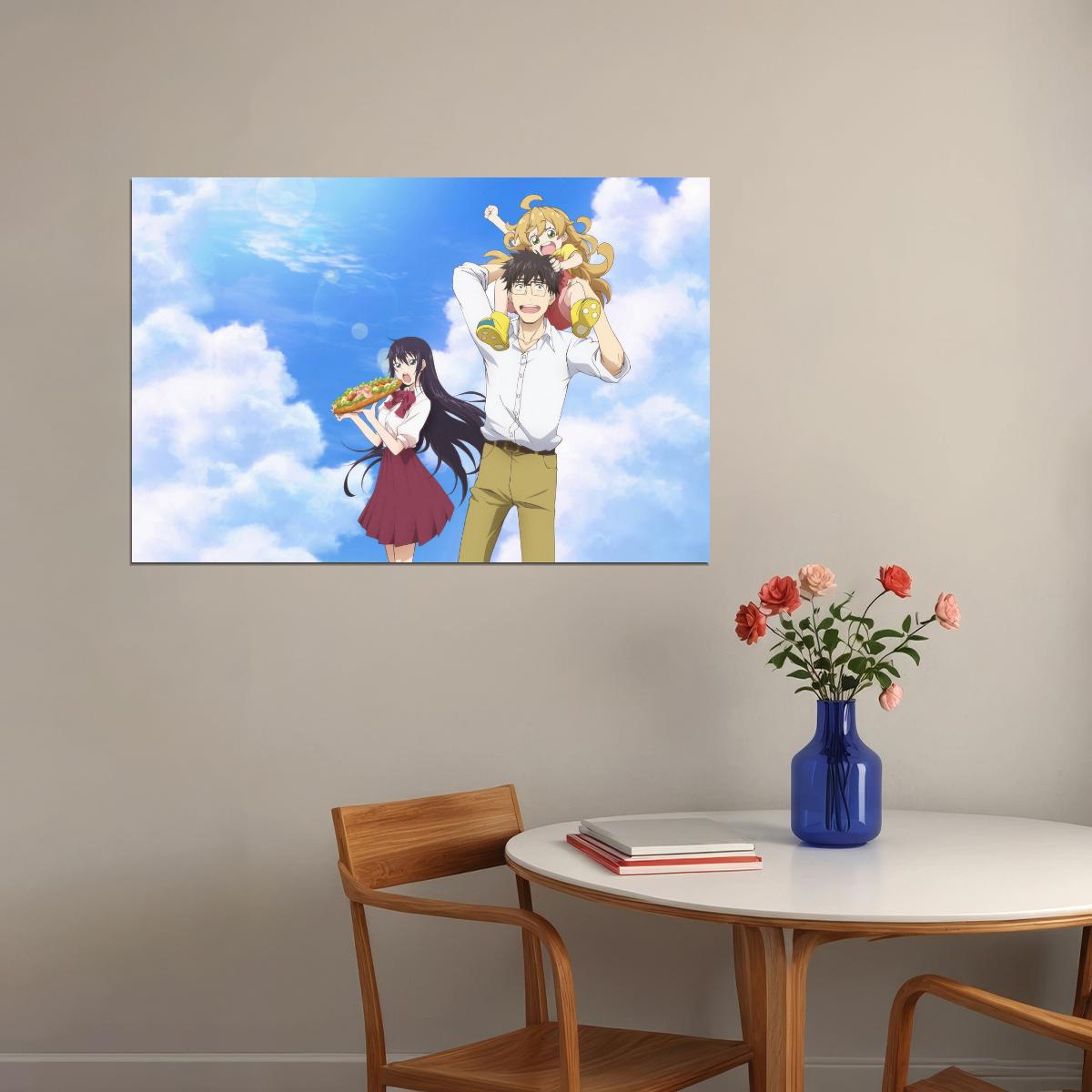 Amaama to Inazuma Anime Poster Japanese Manga Wall Art