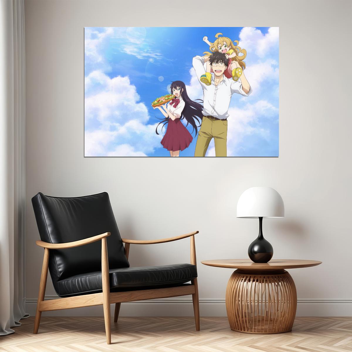 Amaama to Inazuma Anime Poster Japanese Manga Wall Art