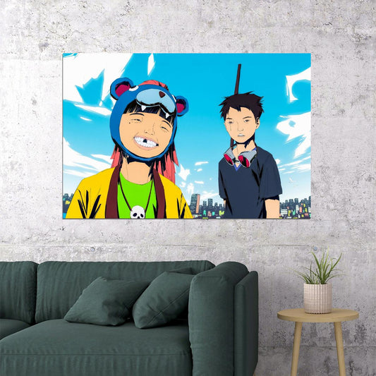 Tekkonkinkreet Anime Poster Japanese Manga Wall Art Anime Cityscape Print - xonomax