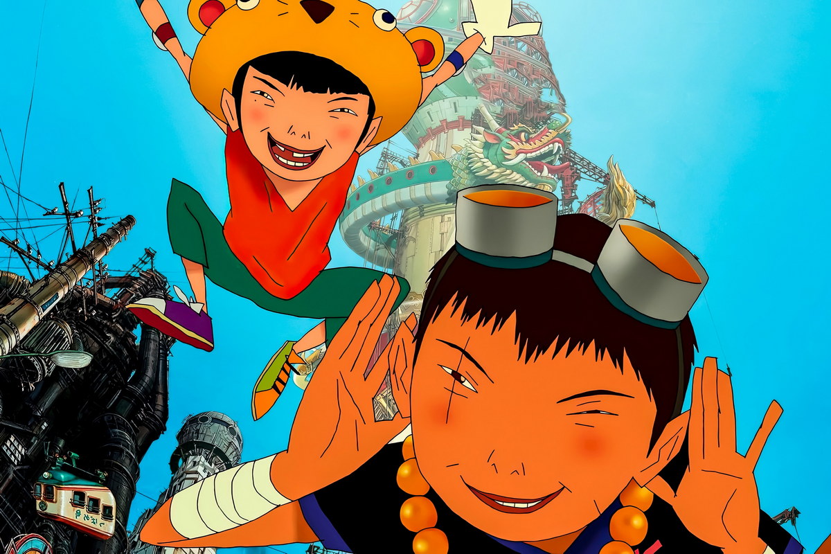 Tekkonkinkreet Anime Poster Japanese Manga Wall Art Black and White Boys Artwork