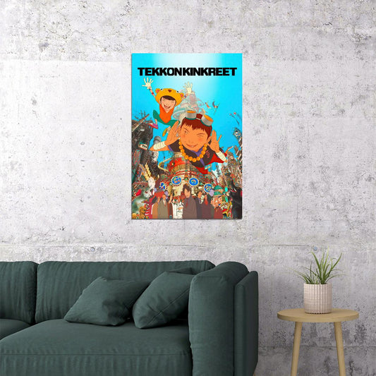 Tekkonkinkreet Anime Poster Japanese Animation Print Otaku Wall Art - xonomax