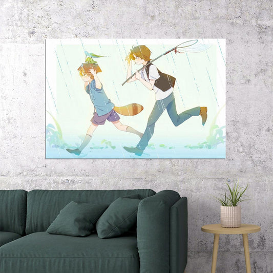 The Eccentric Family Anime Poster Japanese Manga Wall Art Otaku Room Decor - xonomax