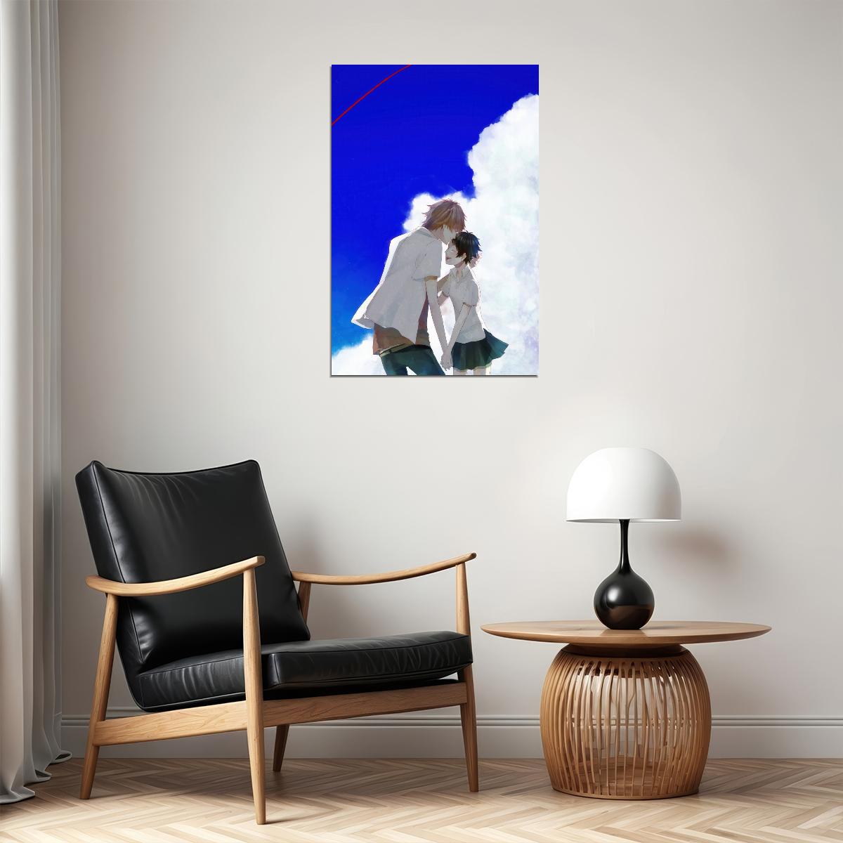 The Girl Who Leapt Through Time Anime Poster Toki wo Kakeru Shoujo Japanese Manga Wall Art