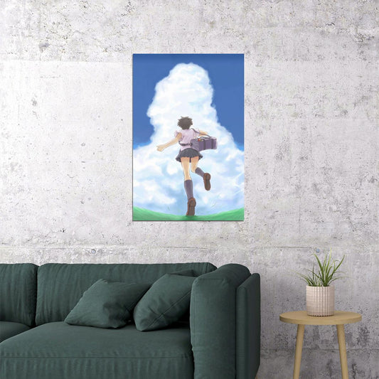 Toki wo Kakeru Shoujo Anime Poster The Girl Who Leapt Through Time Wall Art - xonomax