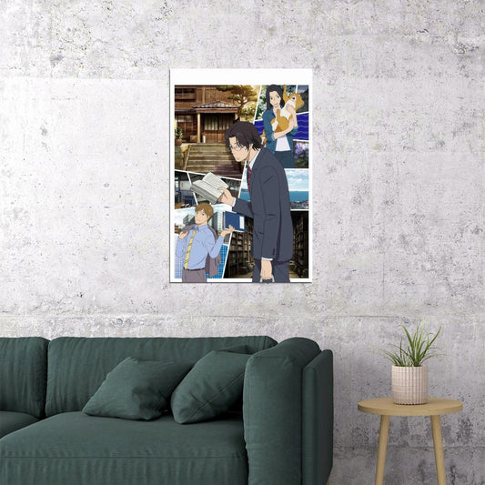 Fune wo Amu Poster The Great Passage Anime Wall Art Otaku Decor - xonomax