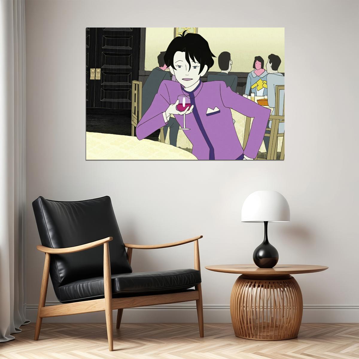 Yoru wa Mijikashi Arukeyo Otome Anime Poster The Night is Short Walk on Girl Japanese Manga Wall Art