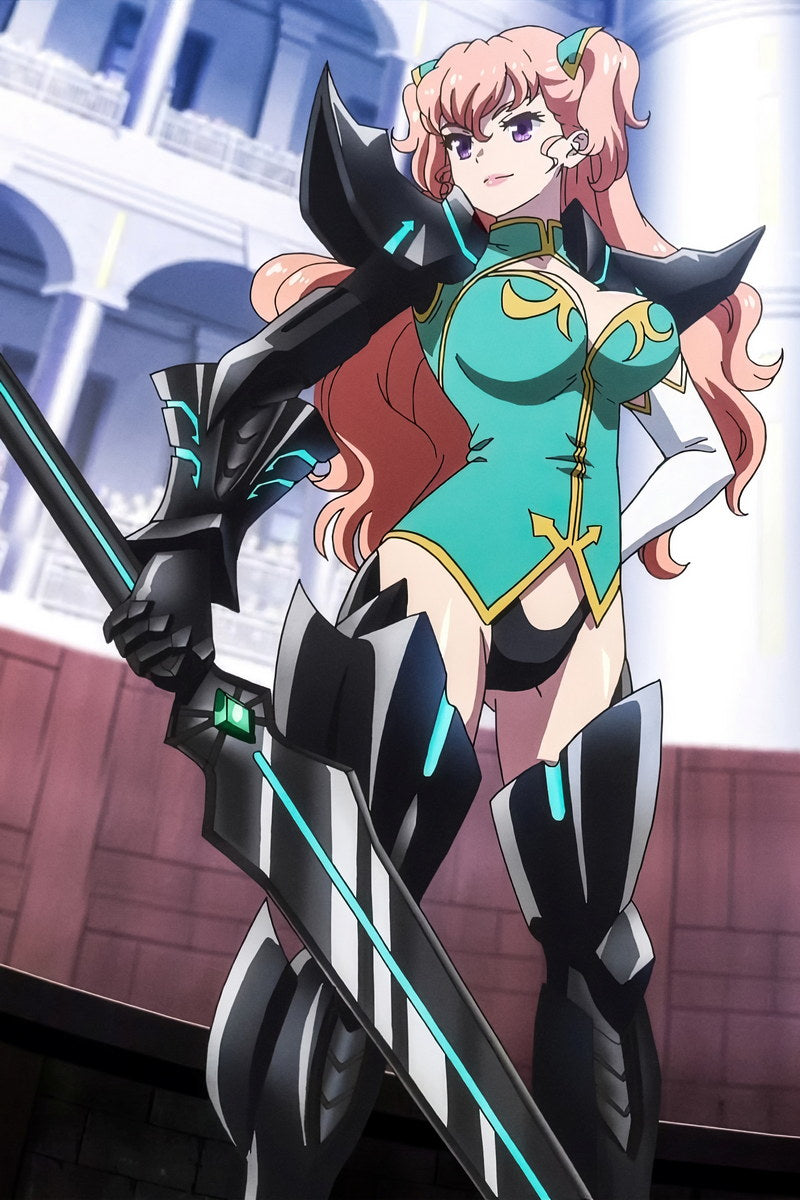 Valkyrie Drive Mermaid Poster Charlotte Scherzen Print Action Japanese Manga Wall Art