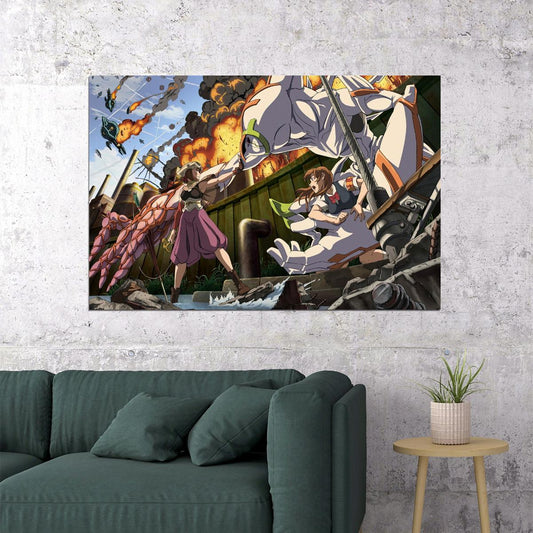 Xam'd Lost Memories Poster Japanese Manga Wall Art Sci-Fi Anime Wall Art - xonomax